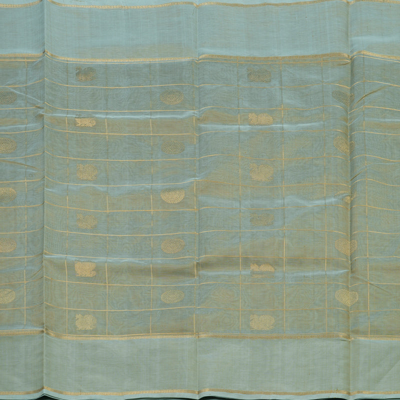 Hayagrivas Powder Blue Kanchi Silk Cotton Saree KSBE124C11-11