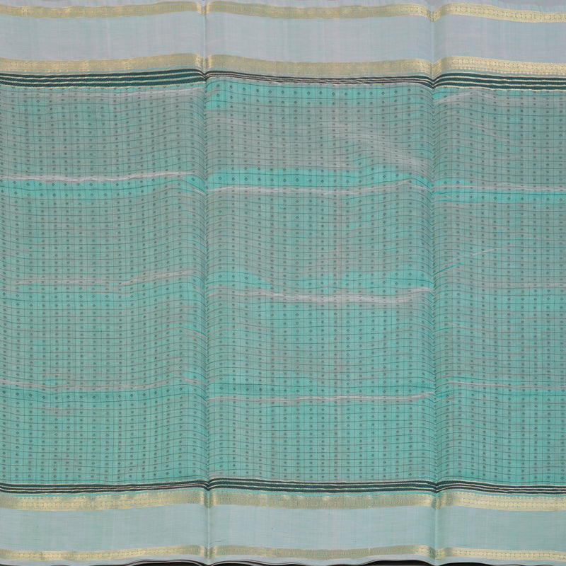 Hayagrivas Powder Blue Kanchi Silk Cotton Saree KSBE124C11-14