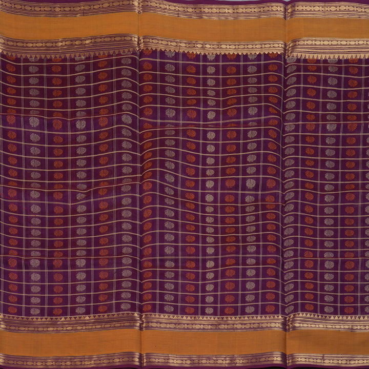 Hayagrivas Vadamalli Kanchi Silk Cotton Saree KSBE124C11-18