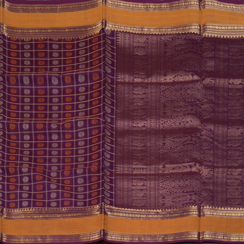 Hayagrivas Vadamalli Kanchi Silk Cotton Saree KSBE124C11-18