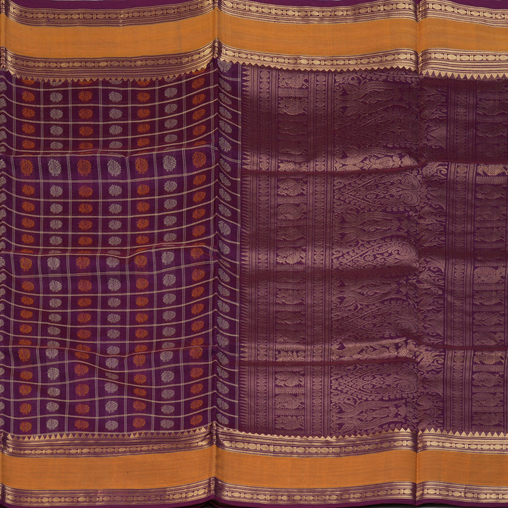 Hayagrivas Vadamalli Kanchi Silk Cotton Saree KSBE124C11-18