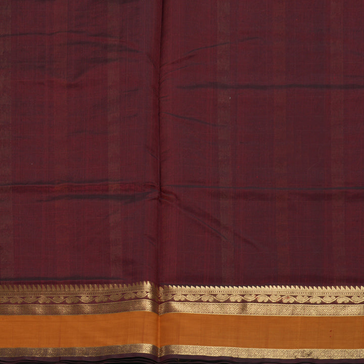 Hayagrivas Araku Maroon Kanchi Silk Cotton Saree KSBE124C11-19