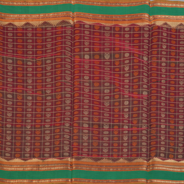Hayagrivas Manthalir Kanchi Silk Cotton Saree KSBE124C11-2