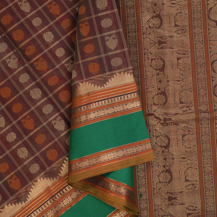 Hayagrivas Manthalir Kanchi Silk Cotton Saree KSBE124C11-2
