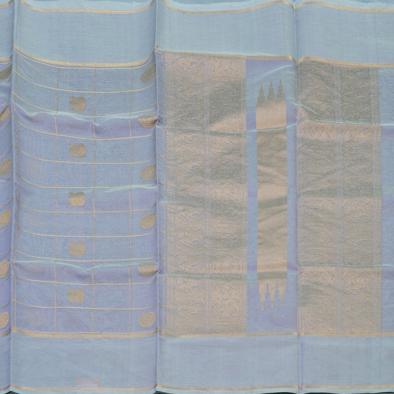 Hayagrivas Lilac Kanchi Silk Cotton Saree KSBE124C11-7