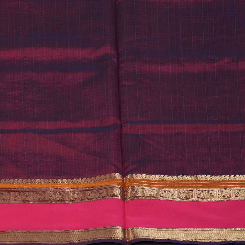 Hayagrivas Araku Maroon Kanchi Silk Cotton Saree KSBE124C12-1