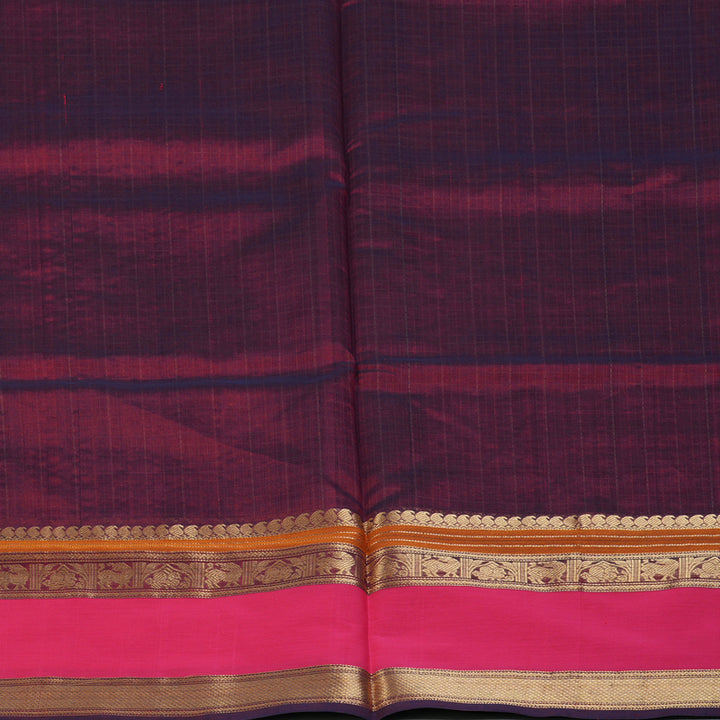 Hayagrivas Araku Maroon Kanchi Silk Cotton Saree KSBE124C12-1