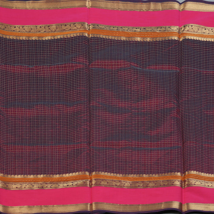 Hayagrivas Araku Maroon Kanchi Silk Cotton Saree KSBE124C12-1