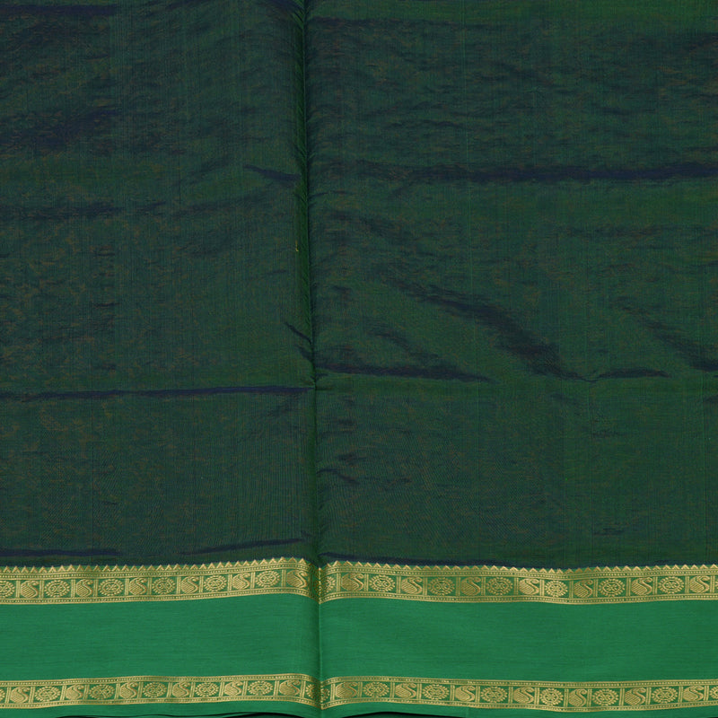 Hayagrivas Bottle Green Kanchi Silk Cotton Saree KSBE124C12-10