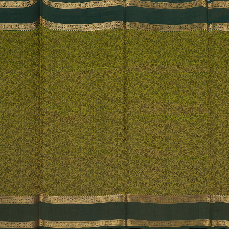 Hayagrivas Light Green Kanchi Silk Cotton Saree KSBE124C12-5
