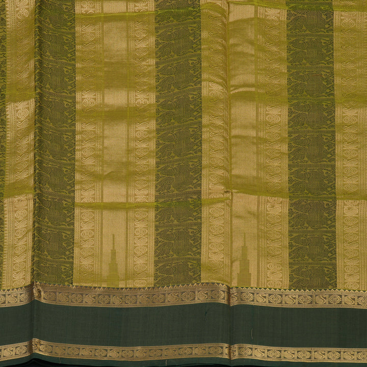 Hayagrivas Light Green Kanchi Silk Cotton Saree KSBE124C12-5