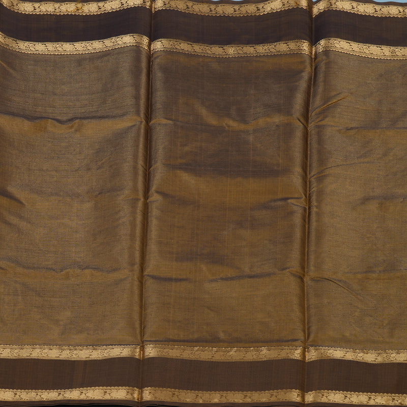 Hayagrivas Deep Mehandi Green Kanchi Silk Cotton Saree KSBE124C14-2