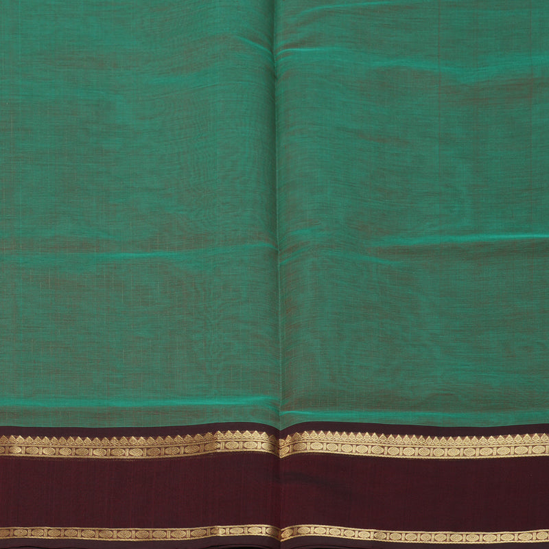 Hayagrivas Sea Green Kanchi Silk Cotton Saree KSBE124C3-5