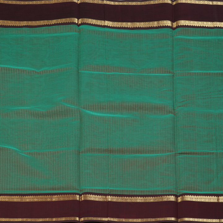 Hayagrivas Sea Green Kanchi Silk Cotton Saree KSBE124C3-5