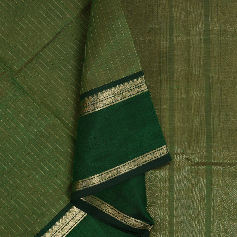 Hayagrivas Light Green Kanchi Silk Cotton Saree KSBE124C3-9