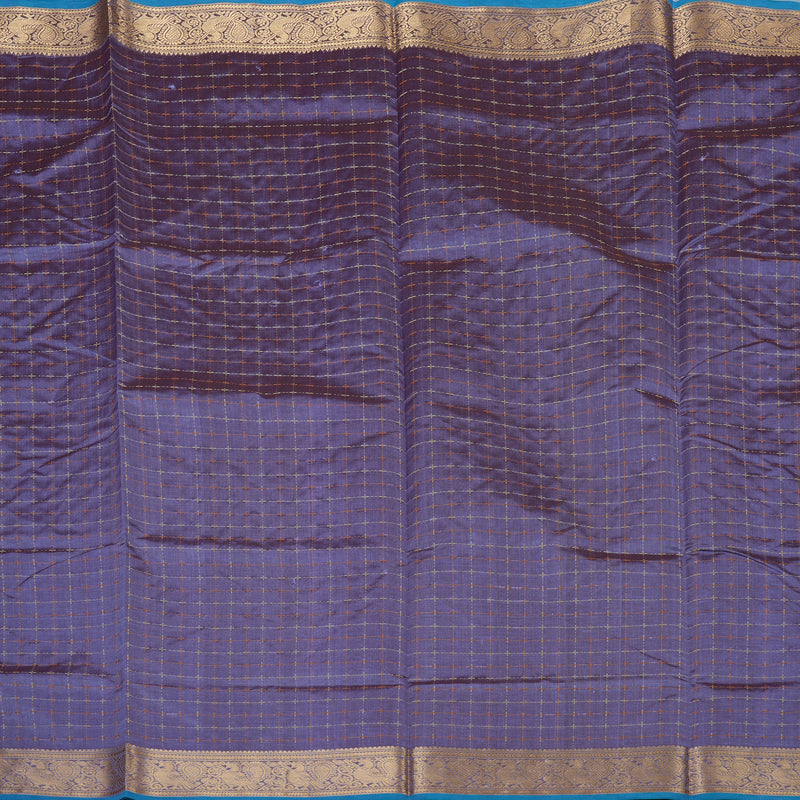 Hayagrivas Lavendar Kanchi Silk Cotton Saree KSBE124C5-16