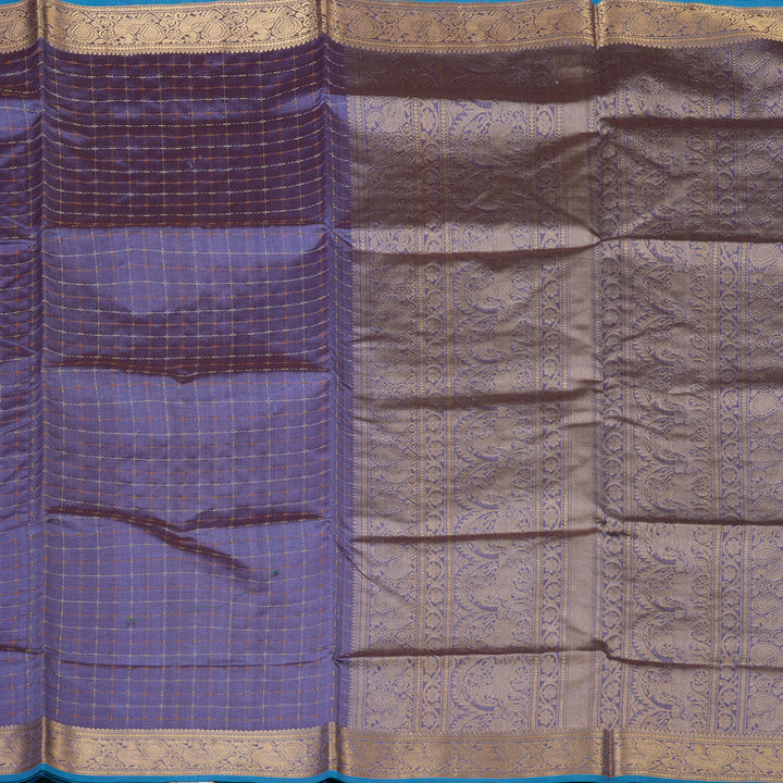 Hayagrivas Lavendar Kanchi Silk Cotton Saree KSBE124C5-16