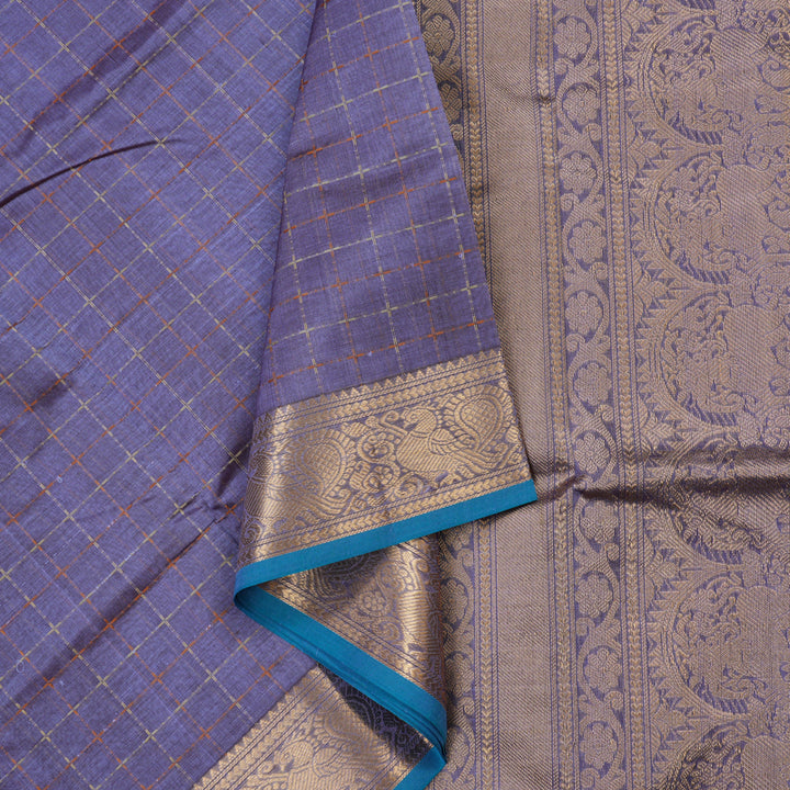 Hayagrivas Lavendar Kanchi Silk Cotton Saree KSBE124C5-16