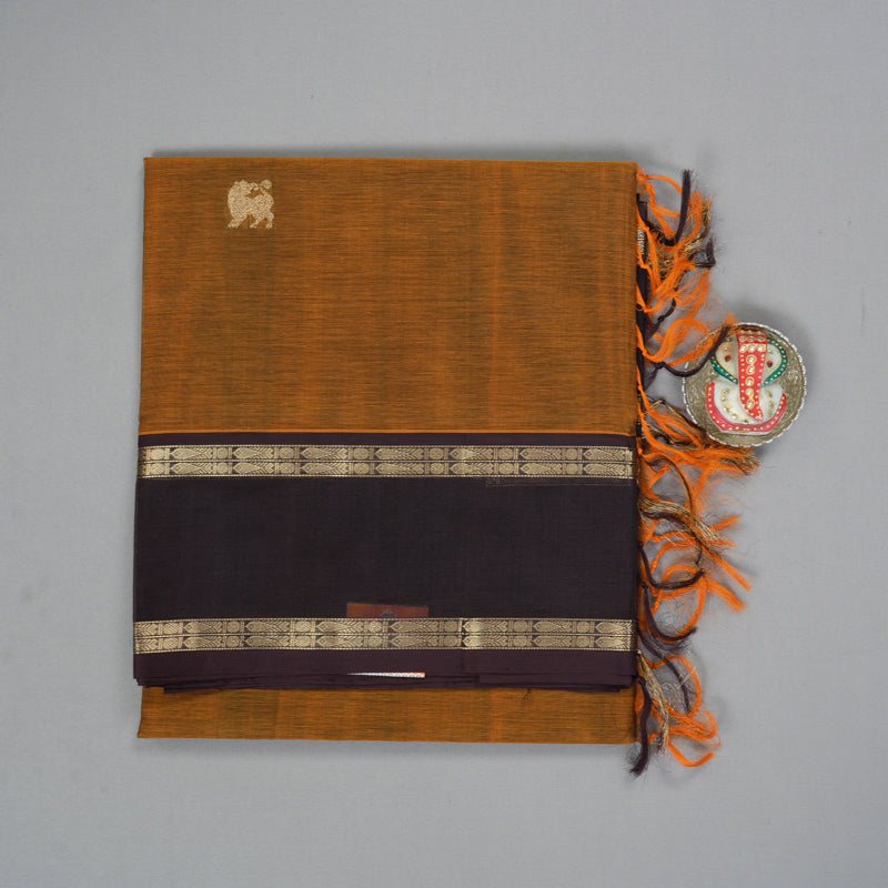 Hayagrivas Turmeric Yellow Kanchi Silk Cotton Saree KSBE124C5-18