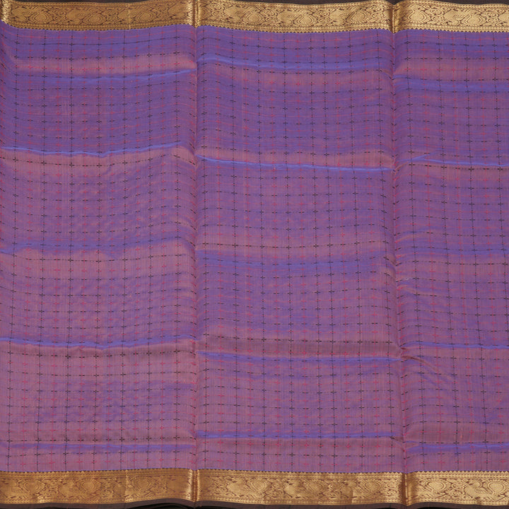 Hayagrivas Lavendar (Shot Colour) Kanchi Silk Cotton Saree KSBE124C5-20