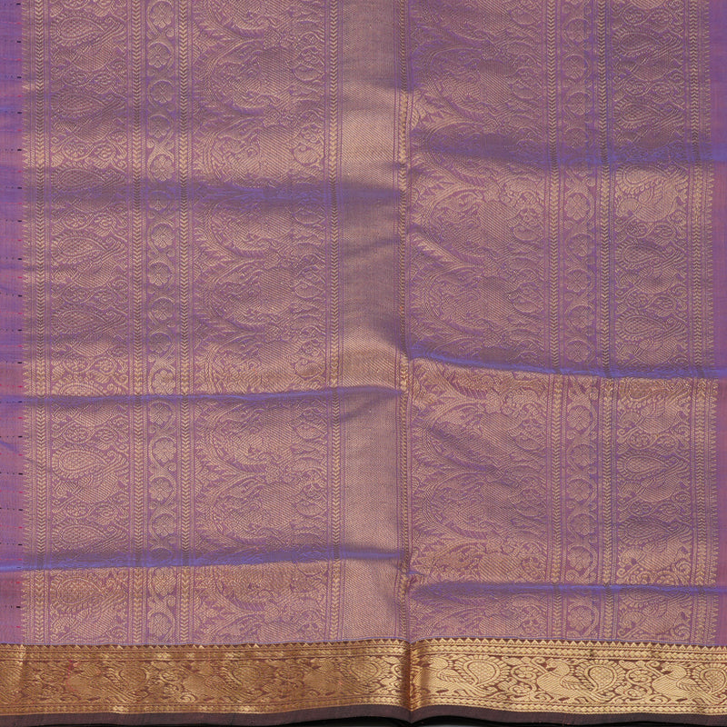 Hayagrivas Lavendar (Shot Colour) Kanchi Silk Cotton Saree KSBE124C5-20