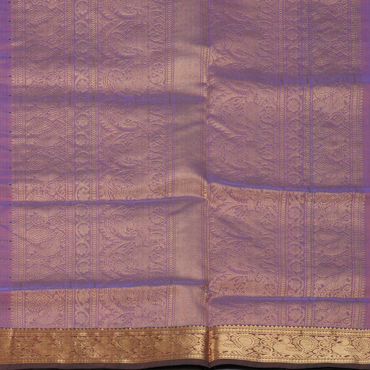 Hayagrivas Lavendar (Shot Colour) Kanchi Silk Cotton Saree KSBE124C5-20