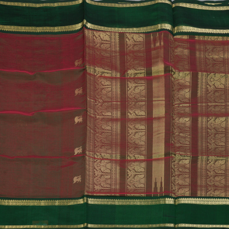 Hayagrivas Manthalir Kanchi Silk Cotton Saree KSBE124C5-7