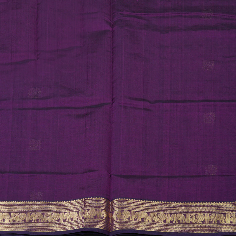 Hayagrivas Vadamalli Purple Kanchi Silk Cotton Saree KSBE124C6-11
