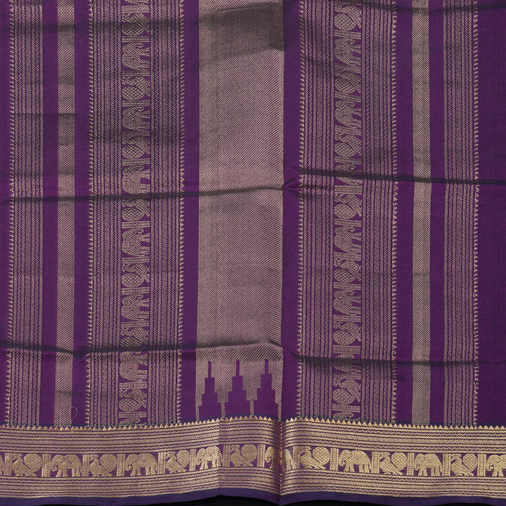 Hayagrivas Vadamalli Purple Kanchi Silk Cotton Saree KSBE124C6-11