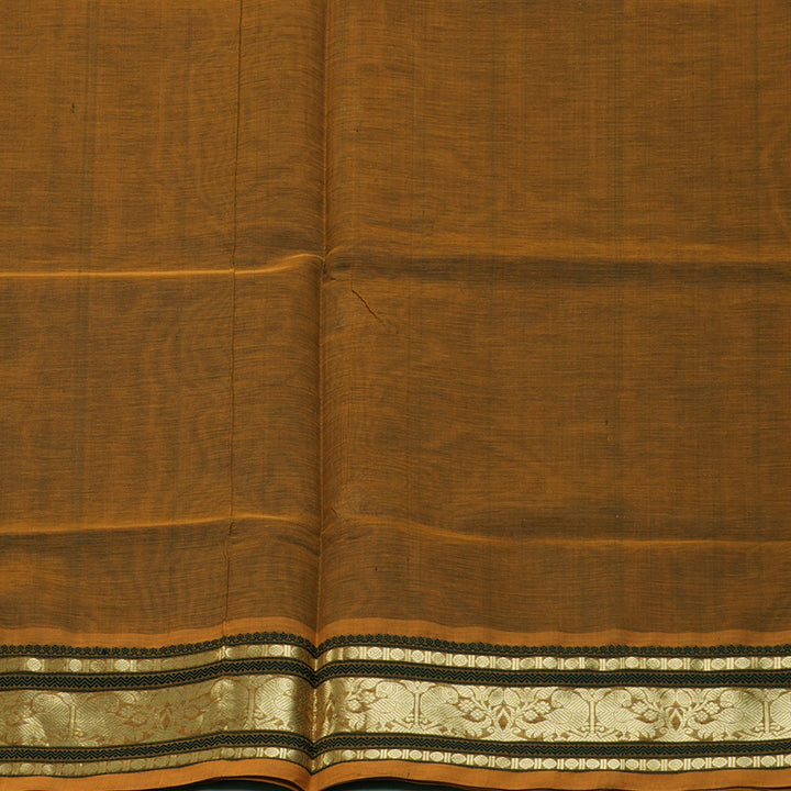 Hayagrivas Mustard Kanchi Silk Cotton Saree KSBE124C6-14