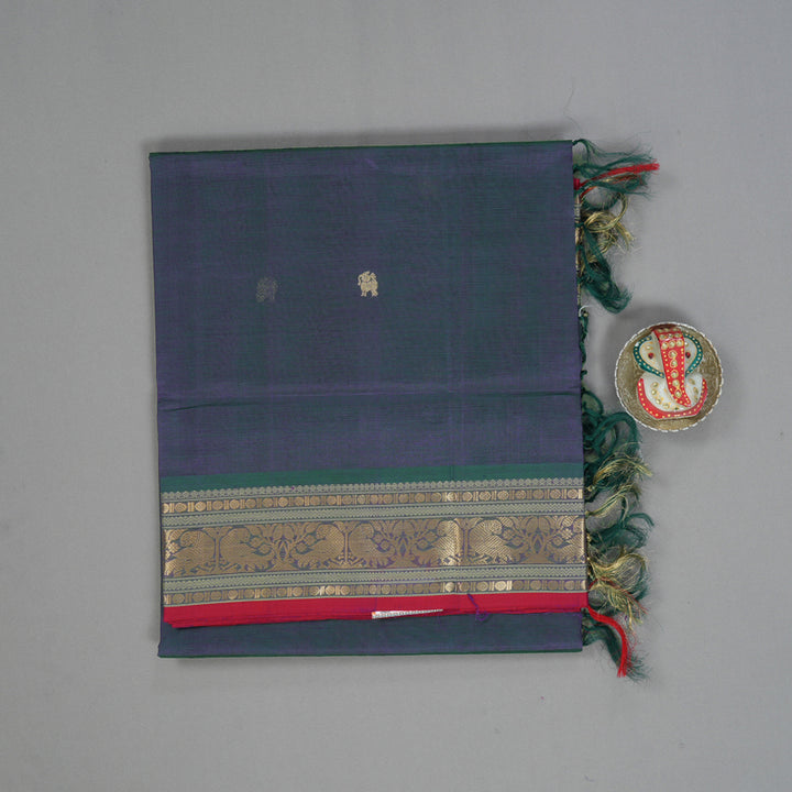 Hayagrivas Mayilkazhuthu Kanchi Silk Cotton Saree KSBE124C6-15