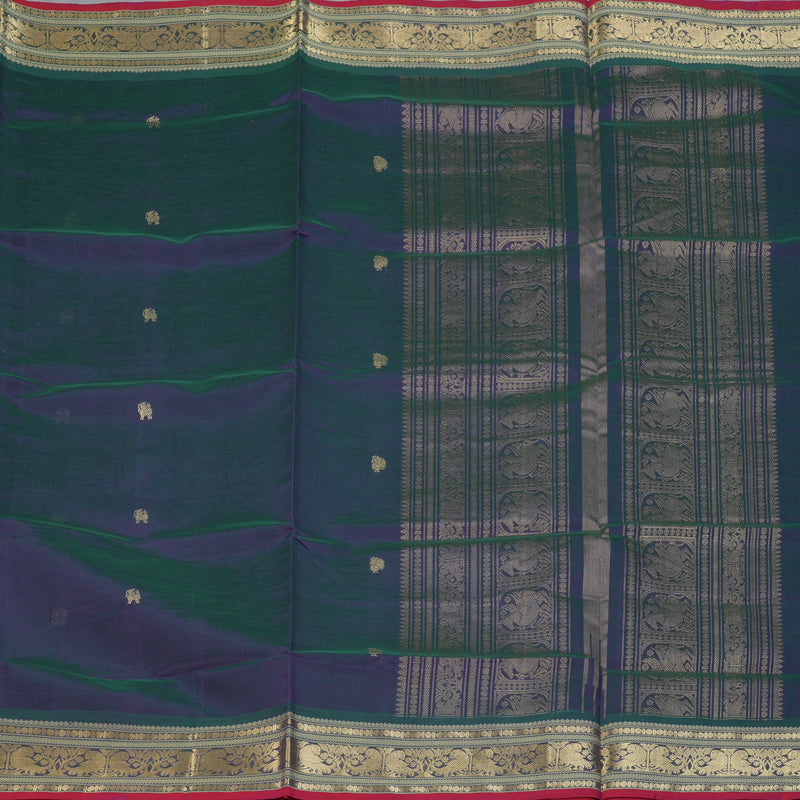 Hayagrivas Mayilkazhuthu Kanchi Silk Cotton Saree KSBE124C6-15