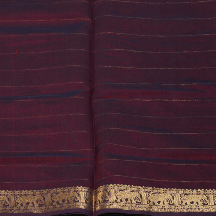 Hayagrivas Wine Kanchi Silk Cotton Saree KSBE124C6-2