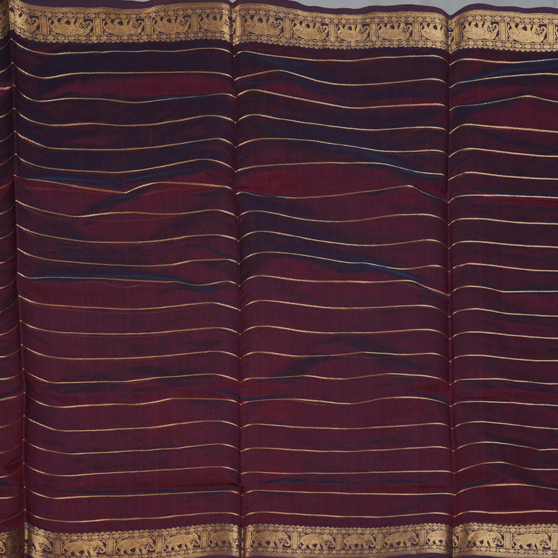 Hayagrivas Wine Kanchi Silk Cotton Saree KSBE124C6-2