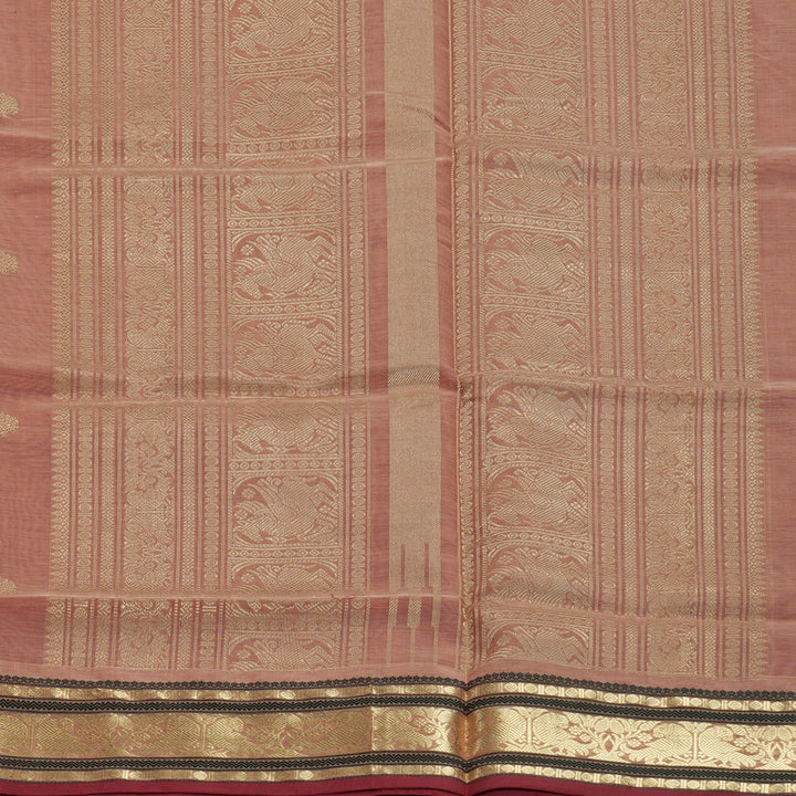 Hayagrivas Peach Kanchi Silk Cotton Saree KSBE124C6-20