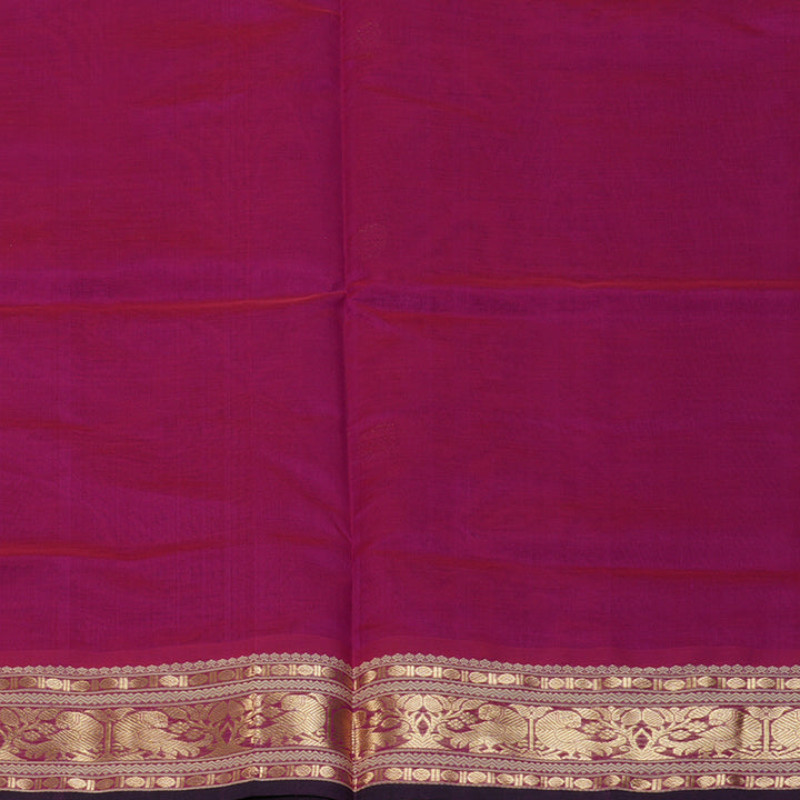 Hayagrivas Magenta-Pink Kanchi Silk Cotton Saree KSBE124C6-21