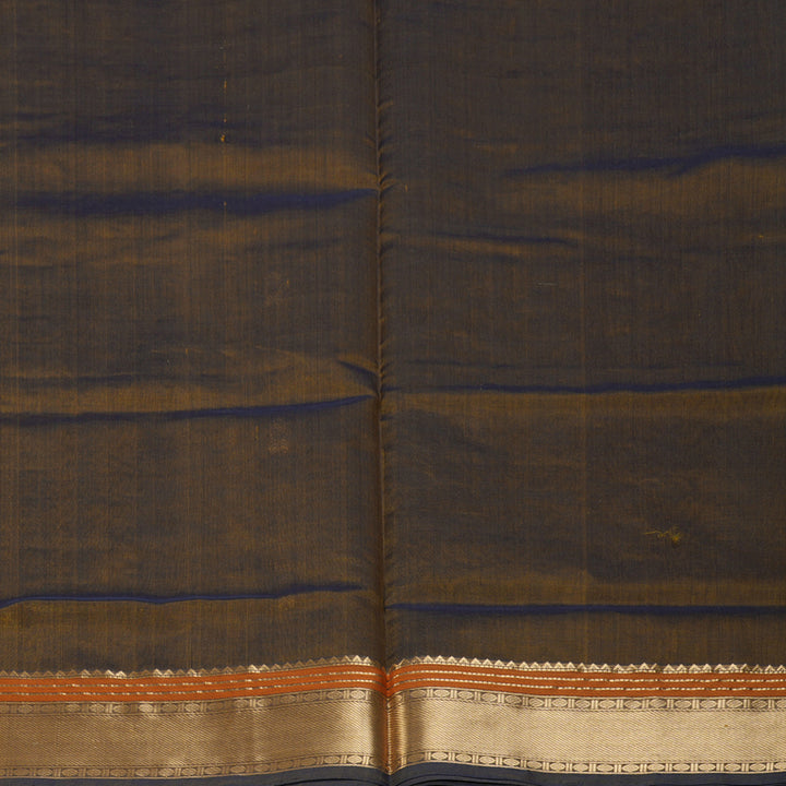 Hayagrivas Dark Gold Kanchi Silk Cotton Saree KSBE124C6-6
