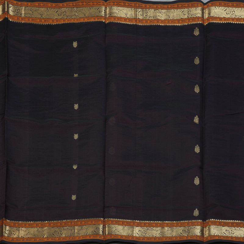 Hayagrivas Nagapazham Kanchi Silk Cotton Saree KSBE124C6-9