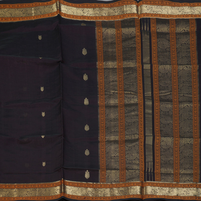 Hayagrivas Nagapazham Kanchi Silk Cotton Saree KSBE124C6-9