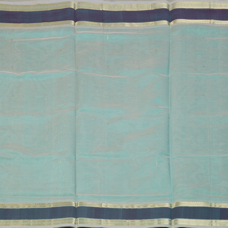 Hayagrivas Powder Blue Kanchi Silk Cotton Saree KSBE124C7-1