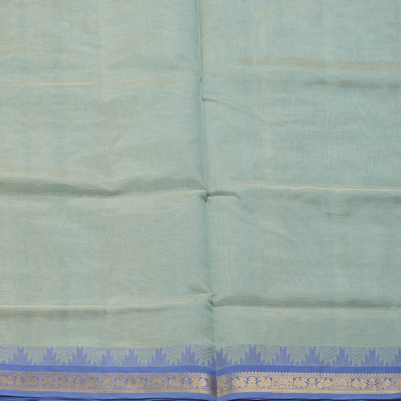 Hayagrivas Powder Green Kanchi Silk Cotton Saree KSBE124C7-12