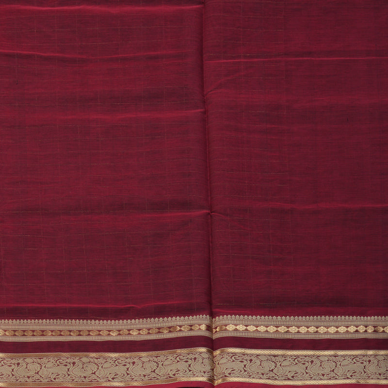 Hayagrivas Araku Maroon Kanchi Silk Cotton Saree KSBE124C7-16