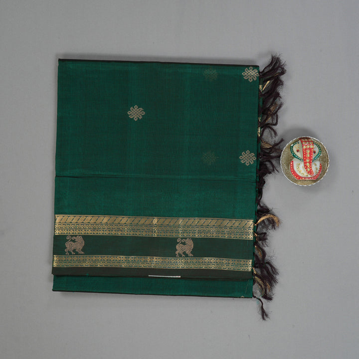 Hayagrivas Karpaga Pachai Kanchi Silk Cotton Saree KSBE124C7-6