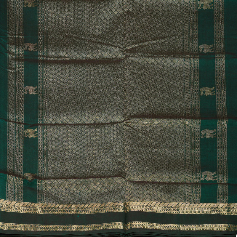 Hayagrivas Karpaga Pachai Kanchi Silk Cotton Saree KSBE124C7-6