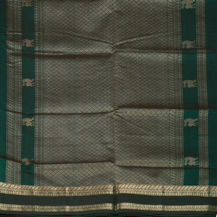 Hayagrivas Karpaga Pachai Kanchi Silk Cotton Saree KSBE124C7-6
