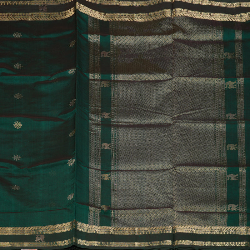 Hayagrivas Karpaga Pachai Kanchi Silk Cotton Saree KSBE124C7-6