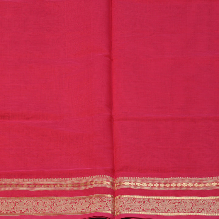 Hayagrivas Tomato Pink Kanchi Silk Cotton Saree KSBE124C7-9