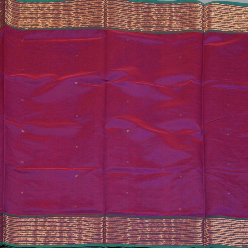Hayagrivas Purple Kanchi Silk Cotton Saree KSBE124C8-12