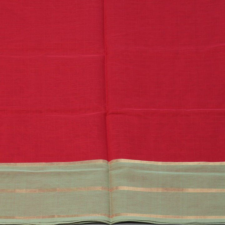 Hayagrivas Tomato Red Kanchi Silk Cotton Saree KSBE124C8-17