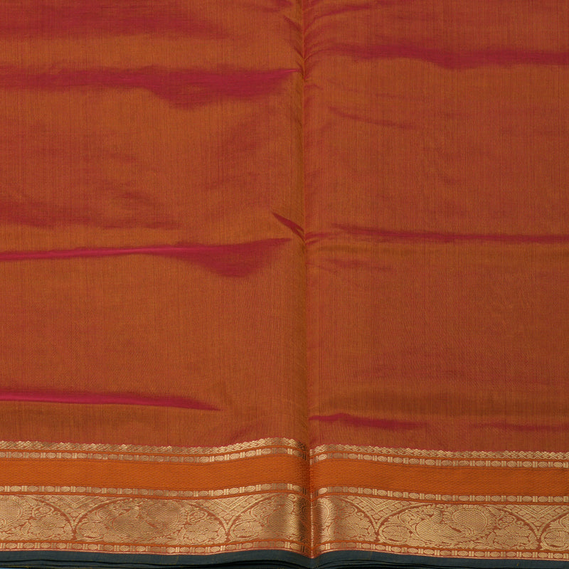 Hayagrivas Golden Orange Kanchi Silk Cotton Saree KSBE124C8-27